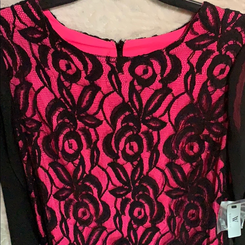New black and pink dress - Picture 3 of 4